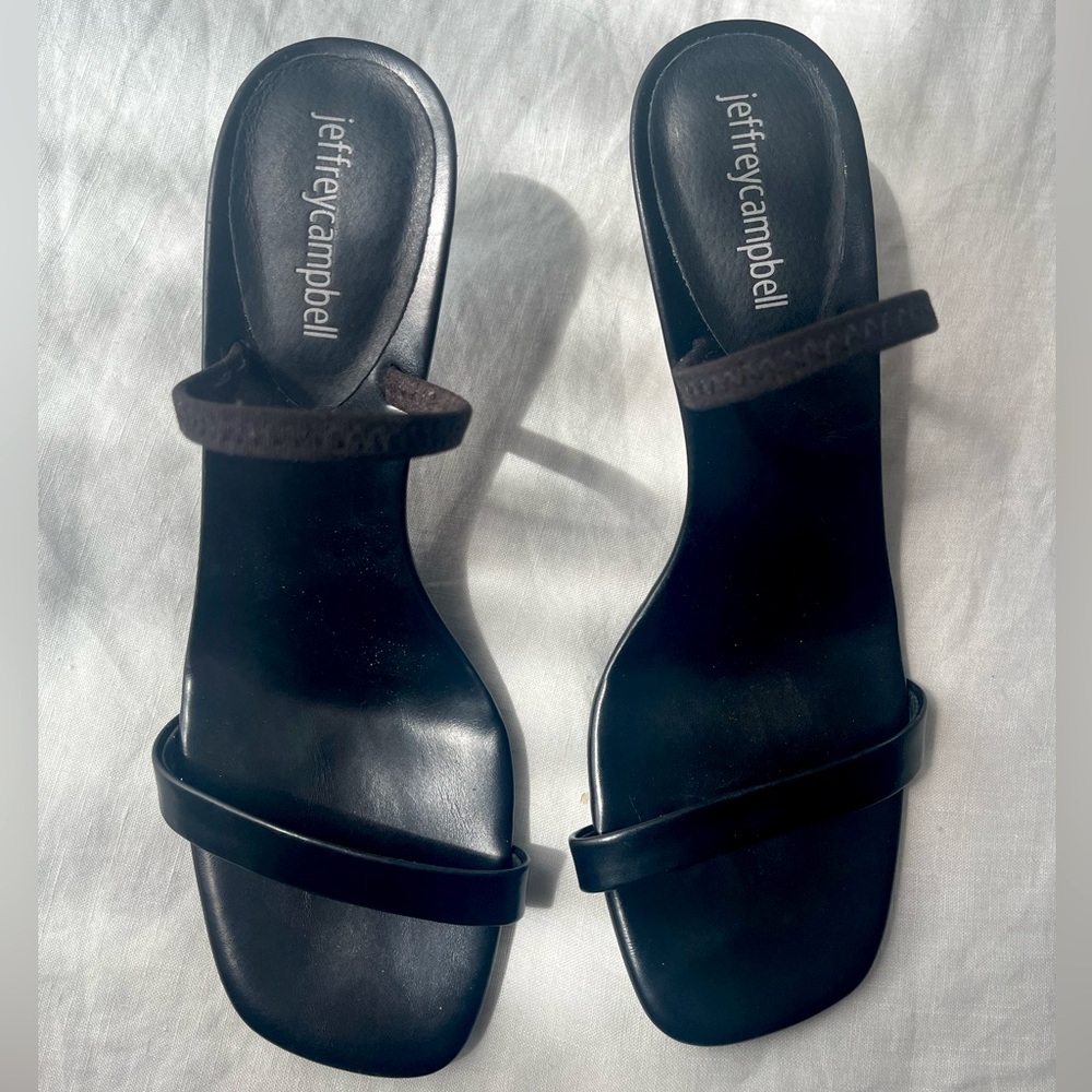 Jeffrey Campbell stewpot sandals